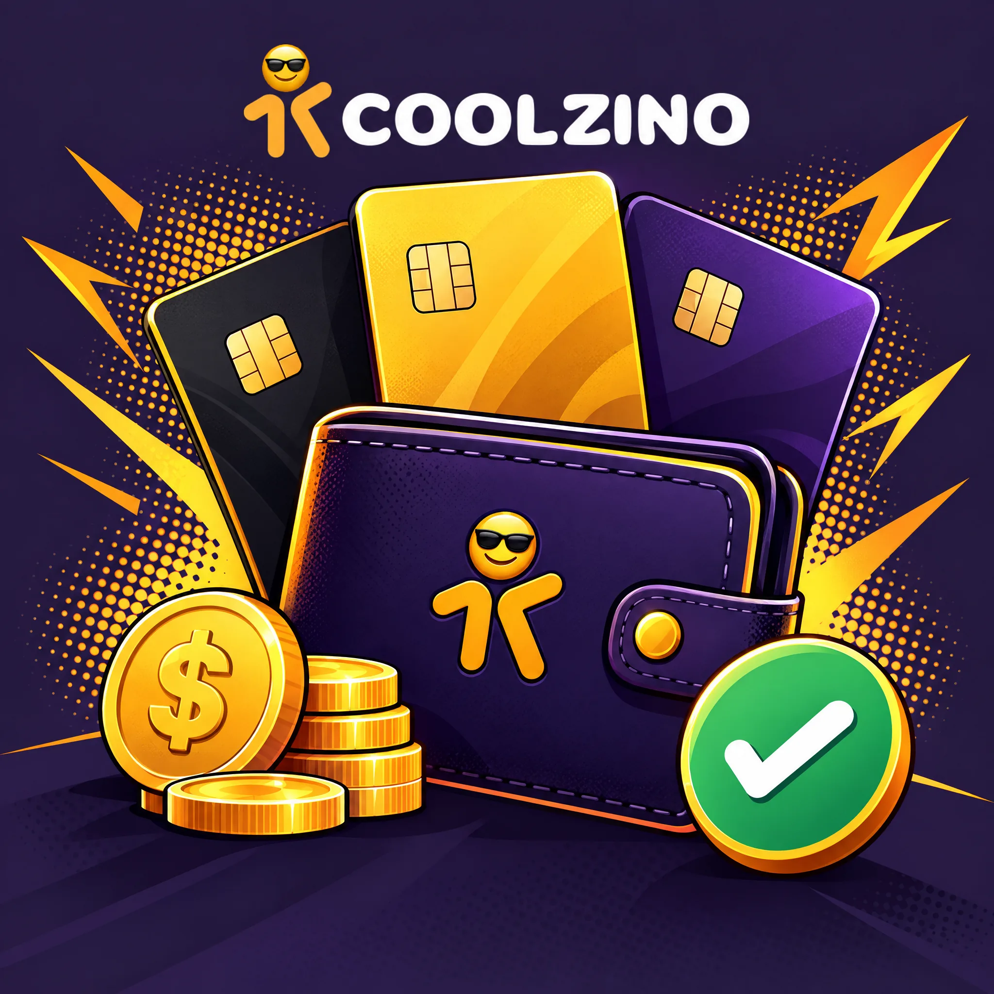 Paiements Coolzino en style pop art